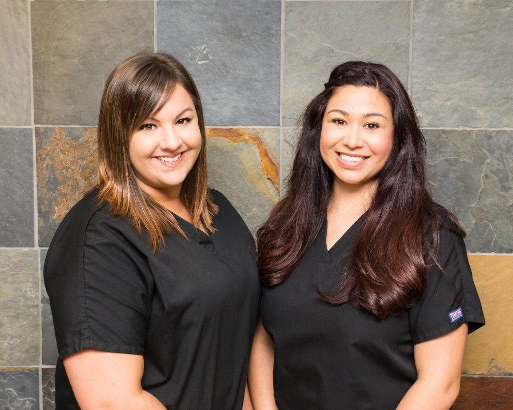 Clinical Studies Coordinators Brittney Rodriguez and Jennifer Picone-Jones